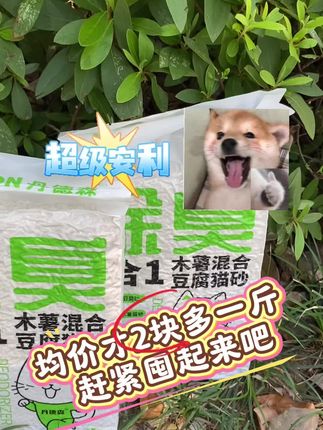 【5合1木薯混合猫砂】除臭猫砂木薯猫砂豆腐猫砂植物猫砂白茶秒结团粉尘小不沾底吸水,性价比很高的猫砂#猫砂#木薯猫砂#木薯混合猫砂#豆腐猫砂#膨润土猫砂