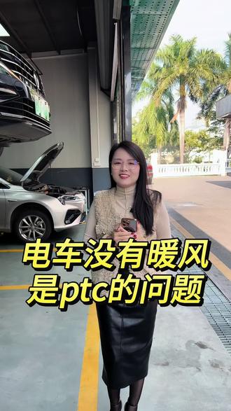 电车没有暖风是PTC的问题#电车维修 #新能源车维修 #电车 #电车暖风 #车知识