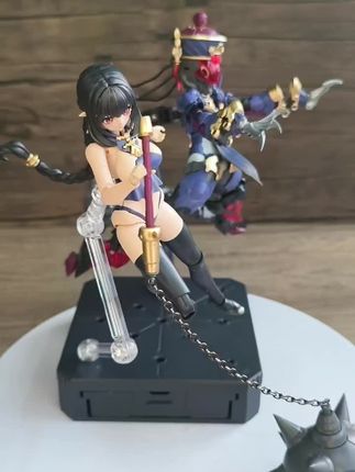 和模线 梅德塔残响 僵尸机娘玖莲#和模线 #和模线机娘 #和模线玖莲 #拼装模型 #拼装模型摆件