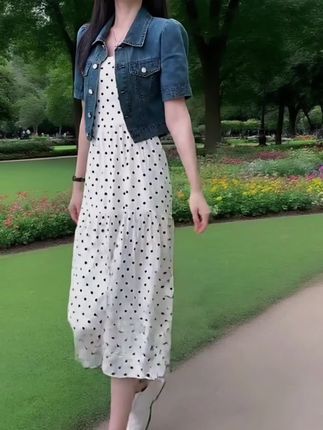 #创作灵感 #夏季穿搭 #碎花连衣裙 #小清新穿搭 #气质仙女裙穿搭