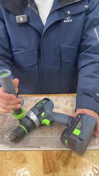 #费斯托工具 #费斯托电钻 #好工具一起分享 费斯托冲击钻TPC 18/4