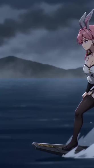 豆包牛逼 这是我oc邬维利埃 搞了个小动画#豆包 #Seedance #oc #AI