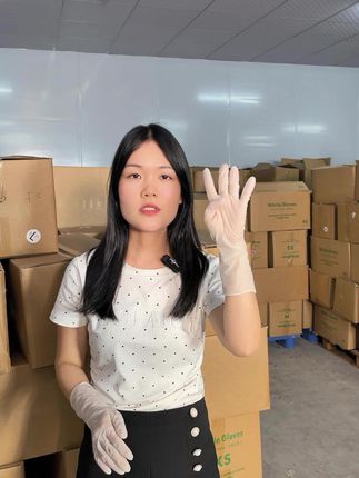 #丁腈手套 高弹耐磨手套,干活戴它好方便#家务手套