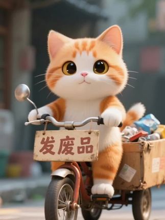 2块8猫咪遮阳帽