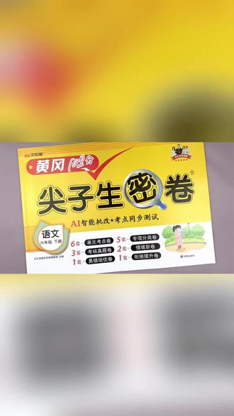 #六年级下册语文 #尖子生同步测试卷,人教版语文,#单元检测试卷 #同步测试卷 阶段检测,查漏补缺 #期末复习冲刺