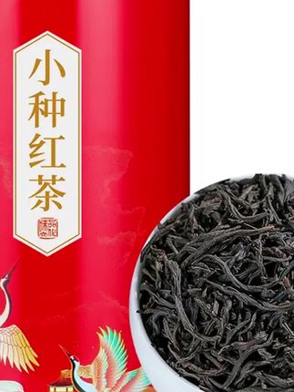 #郝邵文 推荐#红茶 #小种红茶 #正山小种红茶 #茶叶 飘香韵【粉丝专享】小种红茶浓香型正高山茶叶品鉴装100g/罐