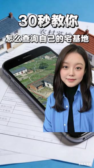 怎么在手机上查询自己的宅基地?#宅基地 #农村 #农村自建房 #科普 #老百姓关心的话题