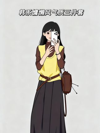 #小个子秋冬穿搭 #早秋穿搭三分钟出门不是梦 #减龄套装 #早秋叠穿万能公式来了 #早秋通勤出游穿搭一起拿捏