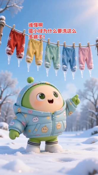 好可爱的蛋小绿#蛋仔派对 #蛋仔新春大吉 #蛋仔马年马力全开 #蛋仔摄影剪辑师 #蛋仔六小只