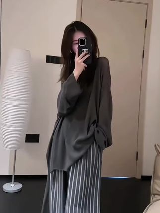 #休闲套装#宽松套装#百搭套装#时尚套装#洋气套装