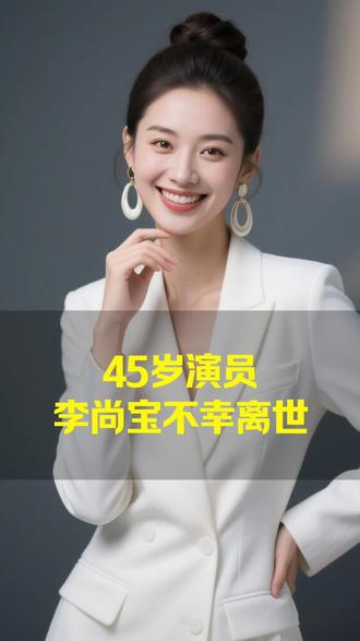 45岁演员李尚宝不幸离世#社会热点