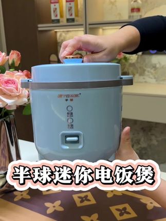 饭量小就用这种小号的,一点不浪费#电饭煲 #电饭煲推荐 #半球电饭煲 #半球