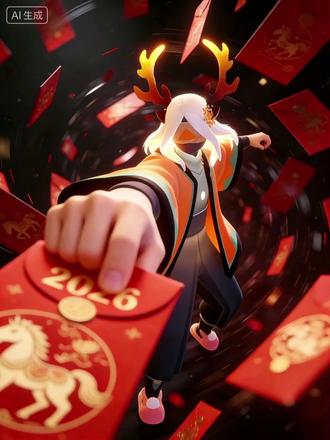 光遇红包ai指令教程来啦!#豆包ai#光遇#豆包p图已经nextlevel了 #新年红包 光遇红包口令 光遇红包教程