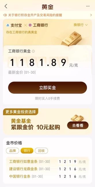 这数字是一点点的降啊#黄金价格走势