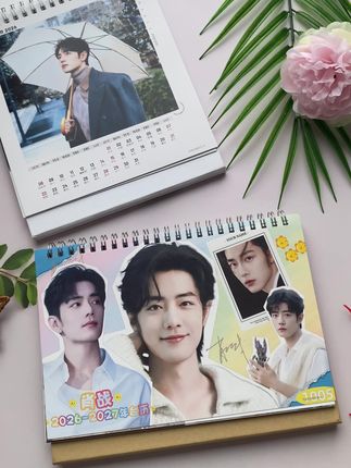 有的人笑一下,空气都是甜的!是谁还没拥有这本台历?#肖战穿搭惊艳#2025湾区音乐会#气场全开 #惊艳瞬间 #神颜肖战