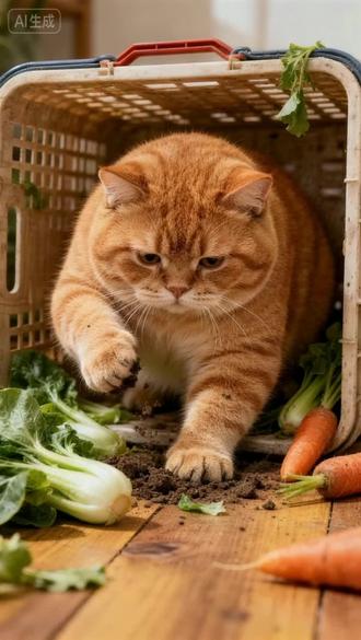《胖橘猫的菜园闹剧》-大结局
ai制作胖橘猫动画视频教程,30秒教会你
#即梦ai#即梦AI#胖橘猫#萌宠#创作者扶持计划 @抖音小助手 @DOU+小助手