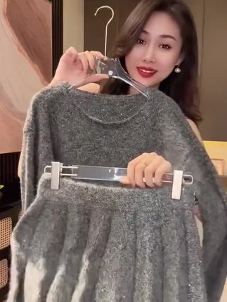 2025秋季新款时尚显瘦气质网红高档套装女高级百搭宽松大码两件套#同款 #洋气减龄