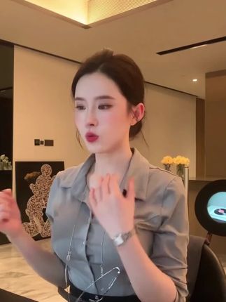 御姐气质套装修身收腰长袖衬衫上衣+高腰开叉辣妹包臀裙半身短裙#御姐 #气质 #套装 #修身 #收腰