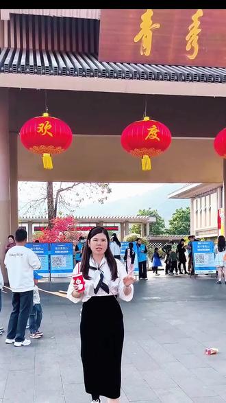 青秀山大型灯展,简单攻略一日游#青秀山风景区 #青秀山 #叶子花园 #灯展