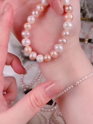 倾漫珍珠 #淡水无核珍珠 #天然珍珠#美出高级感