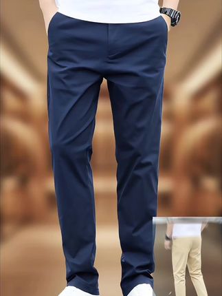 男士休闲直筒纯色百搭裤,纯棉简约大气时尚裤子。#品质男装 #简约大气 #休闲裤 #男休闲修身裤 #男装裤子