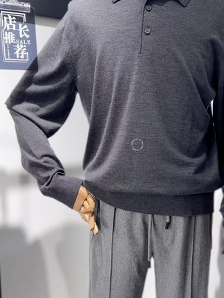 保暖又时尚 #羊毛针织 #针织商务羊毛衫