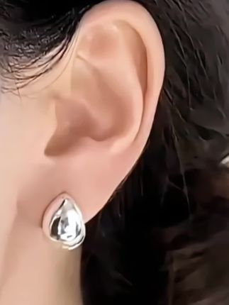 #耳扣#耳环#水滴耳扣#时尚饰品#时尚搭配