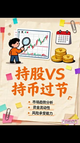 持股过节VS持币过节#财经知识 #金融小知识 #先定一个小目标 #公考干货 #冷知识科普