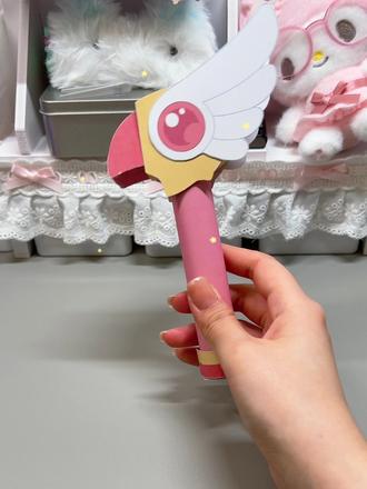 ✨哇哦!是小樱的鸟头杖诶✨
有制作教程和图纸哟❤️
#手工 #百变小樱