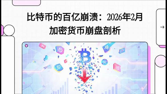 比特币的百亿崩溃:2026年2月加密货币崩盘剖析