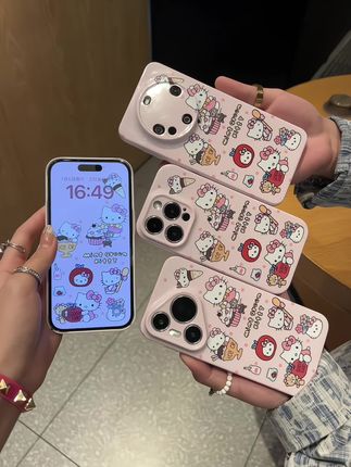 好稀饭粉嫩嫩的冰淇淋Kitty吖🍦🎀🍉#手机壳 #粉嫩嫩 #少女心 #可爱到爆炸💥 #全包手机壳