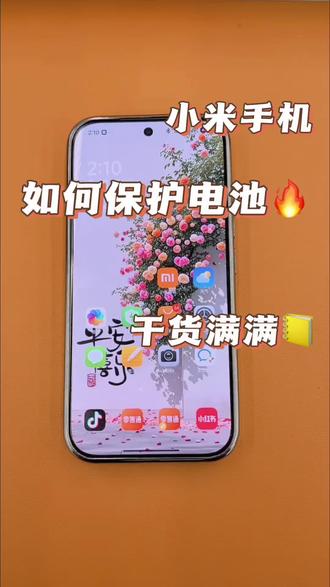 跟着我这样设置,保护你的手机电池#科普冷知识 #小米手机 #手机使用技巧#小米之家