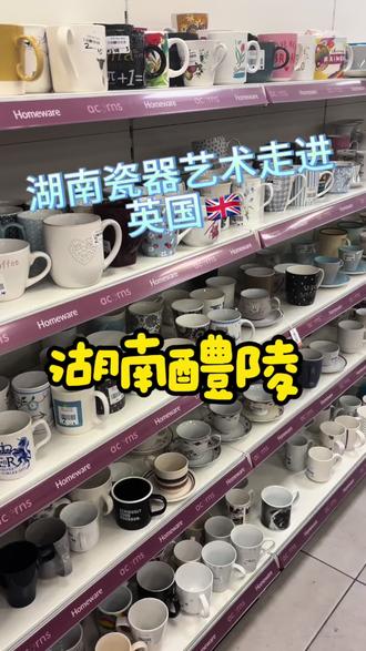 英国村里的弗南醴陵瓷器 在英国慈善店经常能淘到成套的中国瓷器#醴陵捡瓷器 #醴陵