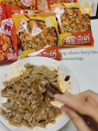 孩子超爱吃 管理期也可以放心吃的面 #芥麦刀削面#豫派轻食荞麦面