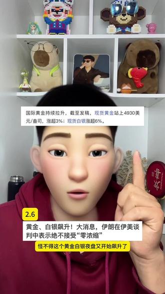 黄金白银下周一吃肉了#基金#理财#黄金白银