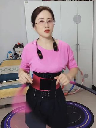 #居家运动健身 #呼啦圈转起来