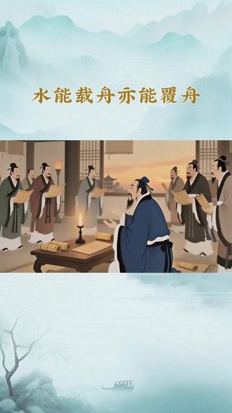 【中华文化常识1000问三十】水能载舟亦能覆舟:荀子#弘扬中华文脉