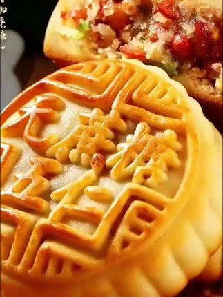 无蔗糖广式老五仁月饼独立包装老式月饼2斤中秋传统。#五仁月饼 #老式月饼 #独立包装 #好物推荐🔥