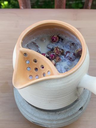 宅家实现奶茶自由 这曲儿有毒,根本停不下来。#每日分享 #奶茶 #自制奶茶 #酒精炉#罐罐茶