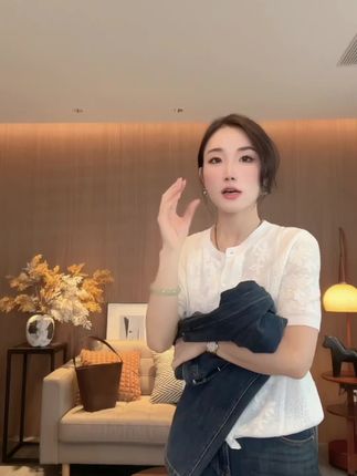 【Rumi时装】“理想牛仔”百搭复古显瘦水洗九分直筒牛仔裤#穿搭 #百搭裤子 #百搭神裤 #牛仔裤 #显瘦穿搭