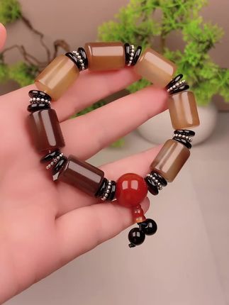 #简约大气 #玛瑙玉石 #梦幻 #玉石魅力 #手串搭配