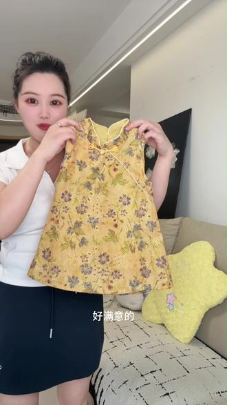 品质特别好的女童国风旗袍连衣裙,好看又显气质#高品质童装 #旗袍连衣裙#女童裙子 #夏季新款 #新款上新