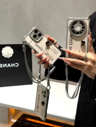 立体咖啡公仔挂绳手机壳真的长在我心巴上了#手机壳 #快分享给你的好友 #是时候安排一下了