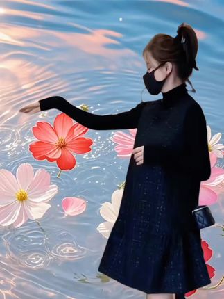 #上热门 #优雅气质 #遮肉显瘦穿搭 #减龄显瘦穿搭 #减龄气质 小香风粗花呢马甲裙2025秋冬时尚法式减龄宽松显瘦百搭无袖a字裙