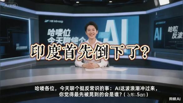 为什么印度最先倒下? AI冲击波