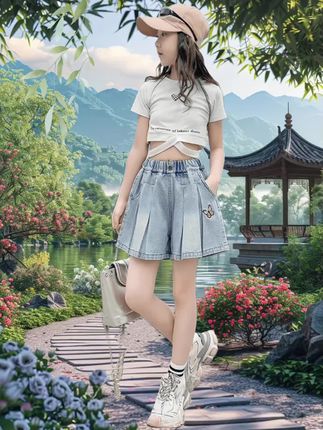 #每日分享 #夏天该有的样子 #时尚穿搭时尚穿搭时尚 #短裤穿搭 #小清新穿搭
