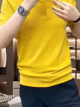 #polo衫 #男装t恤 #品质男装 #男士短袖 #百搭上衣