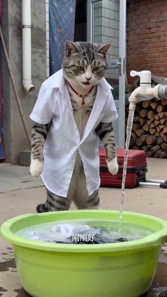 #AI归家意外小插曲 猫片儿#晒出你的猫