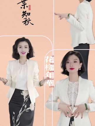 #穿搭#西装 一款经典的西装外套,采用进口三醋酸材质,版型为小鱼尾设计,制作难度高,质感好。有黑色和奶黄色两种颜色,适合不同需求。尺码S-3XL,卡码拍大一码。 搭配方便,使用频率高。#西装控 #谁穿谁好看不分年龄段