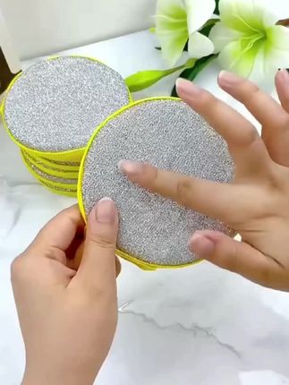 双面洗碗海棉块厨房刷碗不沾油刷锅#好物推荐